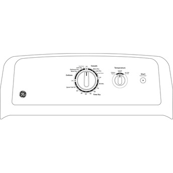 GE GTX22EASKWW 27 Inch Aluminized Alloy Drum Electric Dryer White — thumbnail 18