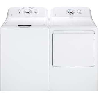 GE 6.2 Cu. Ft. White Electric Dryer — thumbnail 4