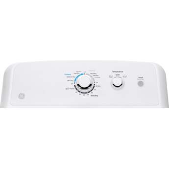 GE 6.2 Cu. Ft. White Gas Dryer — thumbnail 3