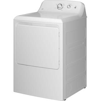 GE 6.2 Cu. Ft. White Gas Dryer — thumbnail 6
