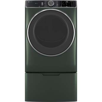 GE 29 Inch Smart Front Load Electric Dryer With 7.8 Cu Ft Capacity, Steam Sanitize, Washer Link, Adaptive My Settings, Smarthq, Stainless Steel Drum And Energy Star Certified: Green — thumbnail 43