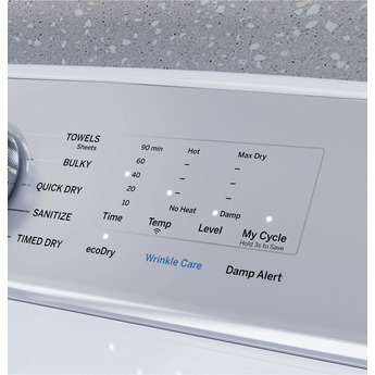 GE Profile PTD60GBSRWS 27 Inch Gas Dryer with 7.4 cu. ft. Capacity — thumbnail 10