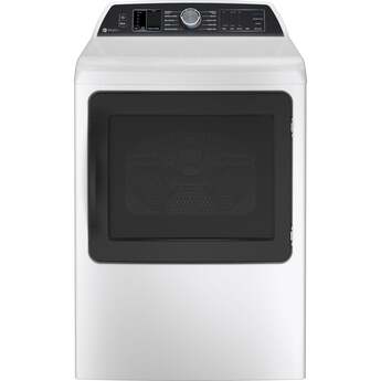 GE Profile PTD70EBSTWS Electric Dryer with 7.4 cu. ft. Capacity