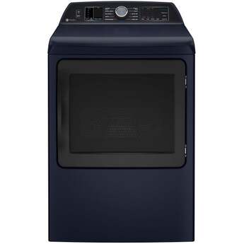 GE PTD80EBPTRS 27 Inch 7.4 Cu. Ft. Profile Dryer Sapphire Blue