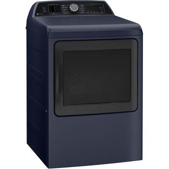 GE PTD80EBPTRS 27 Inch 7.4 Cu. Ft. Profile Dryer Sapphire Blue — thumbnail 2