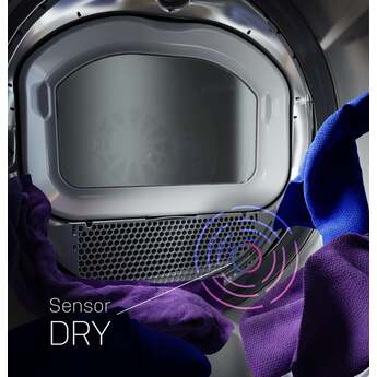 GE PTD80EBPTRS 27 Inch 7.4 Cu. Ft. Profile Dryer Sapphire Blue — thumbnail 3