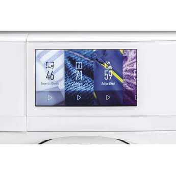 Haier 4.1 cu.ft. White Front Load Electric Dryer with Ventless Condenser — thumbnail 12