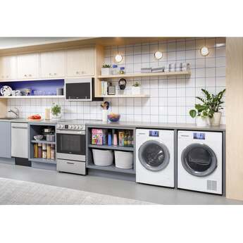 Haier 4.1 cu.ft. White Front Load Electric Dryer with Ventless Condenser — thumbnail 34