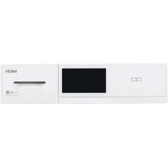 Haier 4.1 cu.ft. White Front Load Electric Dryer with Ventless Condenser — thumbnail 7