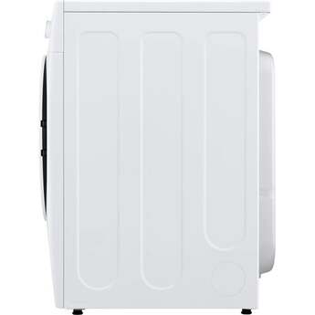 LG 7.4 cu. ft. Large Capacity Smart Front Load Electric Dryer with AI Sensor Dry: White — thumbnail 8