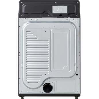 LG 27 Inch Rear Control Dryer with 7.3 cu ft Ultra Large Capacity, AI Sensor Dry™, Quiet Operation, Wrinkle Care, Electronic Controls, ThinQ UP™, FlowSense® Duct Clogging and Lint Filter Indicator: Platinum Black — thumbnail 9