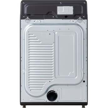 LG 27 Inch Top Load Electric Dryer with 7.3 cu ft Capacity, EasyLoad™ Door, AI Sensor Dry™, Smart Pairing™, FlowSense®, Lint Filter Indicators and Energy Star Certified: Matte Black — thumbnail 11