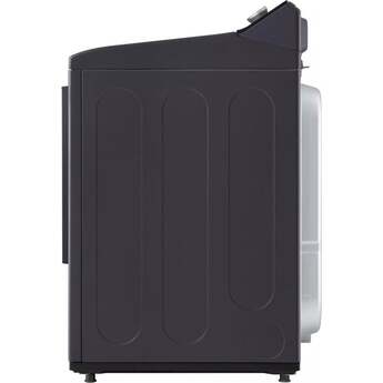 LG 27 Inch Top Load Electric Dryer with 7.3 cu ft Capacity, EasyLoad™ Door, AI Sensor Dry™, Smart Pairing™, FlowSense®, Lint Filter Indicators and Energy Star Certified: Matte Black — thumbnail 12