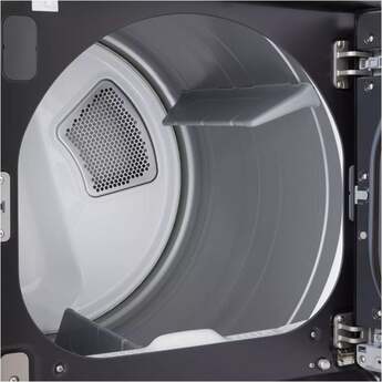 LG 27 Inch Top Load Electric Dryer with 7.3 cu ft Capacity, EasyLoad™ Door, AI Sensor Dry™, Smart Pairing™, FlowSense®, Lint Filter Indicators and Energy Star Certified: Matte Black — thumbnail 15