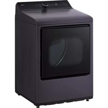 LG 27 Inch Top Load Electric Dryer with 7.3 cu ft Capacity, EasyLoad™ Door, AI Sensor Dry™, Smart Pairing™, FlowSense®, Lint Filter Indicators and Energy Star Certified: Matte Black — thumbnail 19