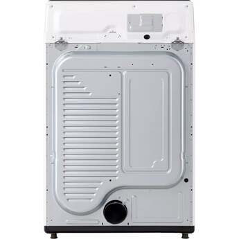 LG 27 Inch Top Load Electric Dryer with 7.3 cu ft Capacity, EasyLoad™ Door, AI Sensor Dry™, Smart Pairing™, FlowSense®, Lint Filter Indicators and Energy Star Certified: Alpine White — thumbnail 12