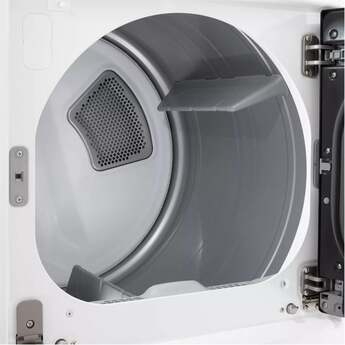 LG 27 Inch Top Load Electric Dryer with 7.3 cu ft Capacity, EasyLoad™ Door, AI Sensor Dry™, Smart Pairing™, FlowSense®, Lint Filter Indicators and Energy Star Certified: Alpine White — thumbnail 16