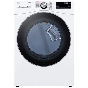 LG DLEX4200W Electric Dryer with 7.4 cu. ft. Capacity