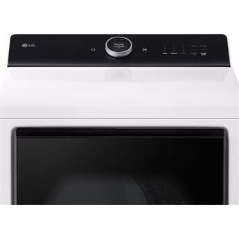 LG 27 Inch Top Load Dryer with 7.3 cu ft Capacity, EasyLoad™ Door, ThinQ®, TurboSteam™ Technology, FlowSense® Duct Clogging and Energy Star Certified: White — thumbnail 13
