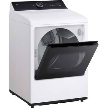 LG 27 Inch Top Load Dryer with 7.3 cu ft Capacity, EasyLoad™ Door, ThinQ®, TurboSteam™ Technology, FlowSense® Duct Clogging and Energy Star Certified: White — thumbnail 19