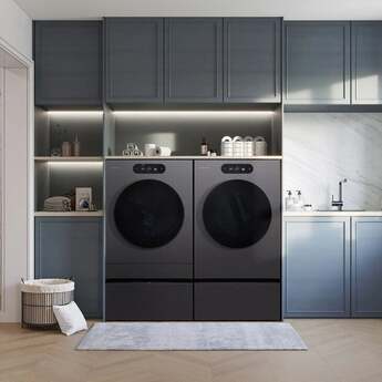 LG DLEX9900B 9.0 cu. ft. Mega Capacity Smart Front Load Electric Dryer Brushed Black Steel — thumbnail 16