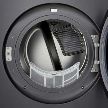 LG DLEX9900B 9.0 cu. ft. Mega Capacity Smart Front Load Electric Dryer Brushed Black Steel — thumbnail 5