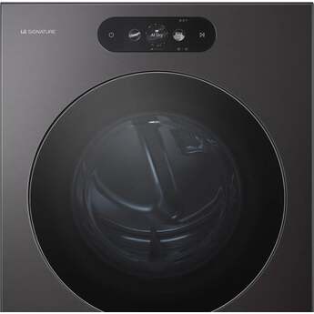 LG DLEX9900B 9.0 cu. ft. Mega Capacity Smart Front Load Electric Dryer Brushed Black Steel — thumbnail 7