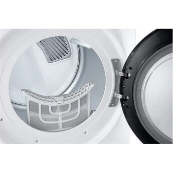 LG 7.4 cu. ft. Large Capacity Smart Front Gas Load Dryer with AI Sensor Dry: White — thumbnail 12