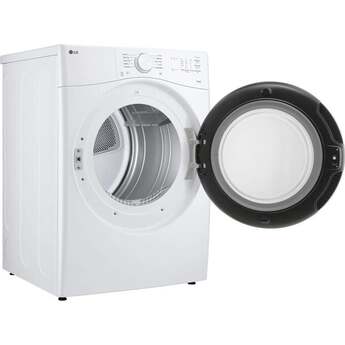 LG 7.4 cu. ft. Large Capacity Smart Front Gas Load Dryer with AI Sensor Dry: White — thumbnail 13