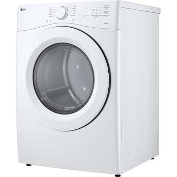 LG 7.4 cu. ft. Large Capacity Smart Front Gas Load Dryer with AI Sensor Dry: White — thumbnail 15
