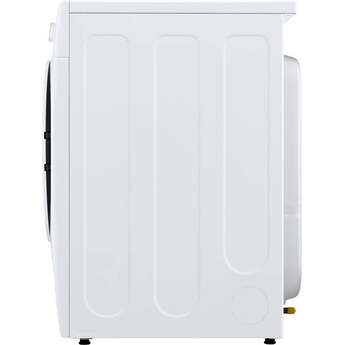 LG 7.4 cu. ft. Large Capacity Smart Front Gas Load Dryer with AI Sensor Dry: White — thumbnail 8