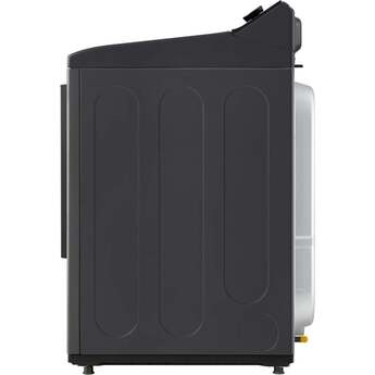 LG 27 Inch Rear Control Dryer with 7.3 cu ft Ultra Large Capacity, AI Sensor Dry™, Quiet Operation, Wrinkle Care, Electronic Controls, ThinQ UP™, FlowSense® Duct Clogging and Lint Filter Indicator: Platinum Black — thumbnail 10