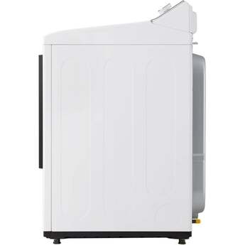 LG 7.3 Cu. Ft. Dryer, Wi-Fi, Easy Load, AI Sensor Dry: Alpine White — thumbnail 10