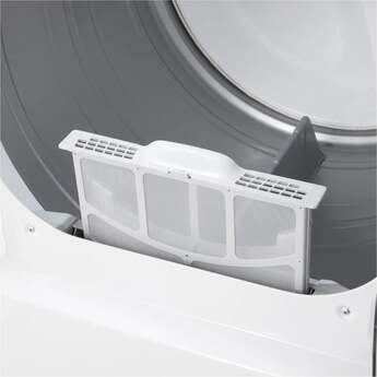 LG 7.3 Cu. Ft. Dryer, Wi-Fi, Easy Load, AI Sensor Dry: Alpine White — thumbnail 12