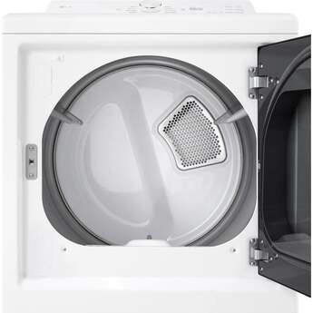 LG 7.3 Cu. Ft. Dryer, Wi-Fi, Easy Load, AI Sensor Dry: Alpine White — thumbnail 14