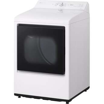 LG 7.3 Cu. Ft. Dryer, Wi-Fi, Easy Load, AI Sensor Dry: Alpine White — thumbnail 17