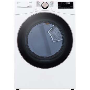 LG DLGX4001W Gas Dryer with 7.4 cu. ft. Capacity