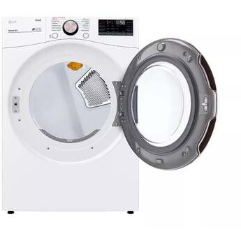 LG DLGX4001W Gas Dryer with 7.4 cu. ft. Capacity — thumbnail 4