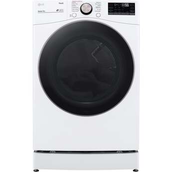 LG DLGX4001W Gas Dryer with 7.4 cu. ft. Capacity — thumbnail 6