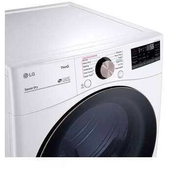 LG DLGX4001W Gas Dryer with 7.4 cu. ft. Capacity — thumbnail 8