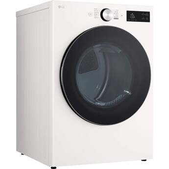 LG 27 Inch Smart Front Load Gas Dryer with 7.4 cu ft Ultra Large Capacity, AI Sensor Dry™, Smart Pairing™, SteamFresh™, TurboSteam™ Technology, Pet Care Cycle, Flow Sense® Duct Clogging and Energy Star Certified Included: Alpine White — thumbnail 11