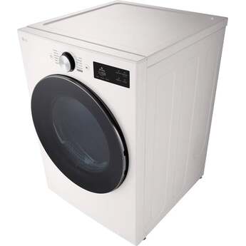 LG 27 Inch Smart Front Load Gas Dryer with 7.4 cu ft Ultra Large Capacity, AI Sensor Dry™, Smart Pairing™, SteamFresh™, TurboSteam™ Technology, Pet Care Cycle, Flow Sense® Duct Clogging and Energy Star Certified Included: Alpine White — thumbnail 13