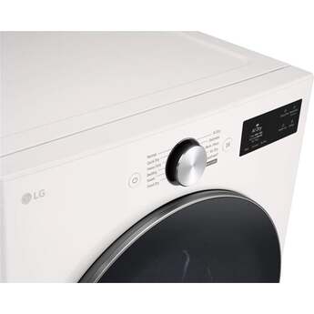 LG 27 Inch Smart Front Load Gas Dryer with 7.4 cu ft Ultra Large Capacity, AI Sensor Dry™, Smart Pairing™, SteamFresh™, TurboSteam™ Technology, Pet Care Cycle, Flow Sense® Duct Clogging and Energy Star Certified Included: Alpine White — thumbnail 20