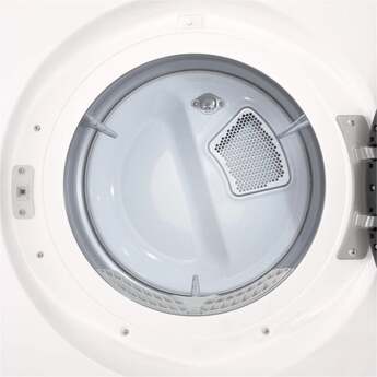 LG 27 Inch Smart Front Load Gas Dryer with 7.4 cu ft Ultra Large Capacity, AI Sensor Dry™, Smart Pairing™, SteamFresh™, TurboSteam™ Technology, Pet Care Cycle, Flow Sense® Duct Clogging and Energy Star Certified Included: Alpine White — thumbnail 3