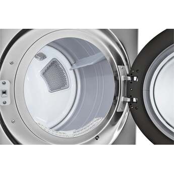 LG 27 Inch Smart Front Load Gas Dryer with 7.4 cu ft Ultra Large Capacity, AI Sensor Dry™, Smart Pairing™, SteamFresh™, TurboSteam™ Technology, Pet Care Cycle, Flow Sense® Duct Clogging and Energy Star Certified Included: Graphite Steel — thumbnail 13