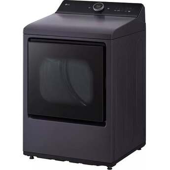 LG DLGX8601BE 27 Inch Top Load Gas Dryer Matte Black — thumbnail 11