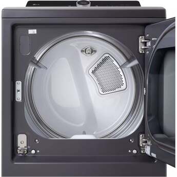 LG DLGX8601BE 27 Inch Top Load Gas Dryer Matte Black — thumbnail 12