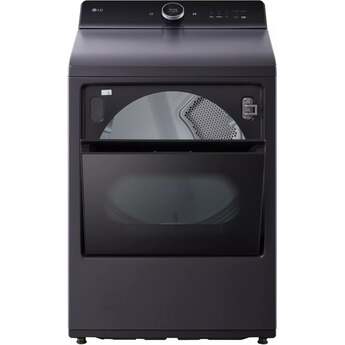 LG DLGX8601BE 27 Inch Top Load Gas Dryer Matte Black — thumbnail 19