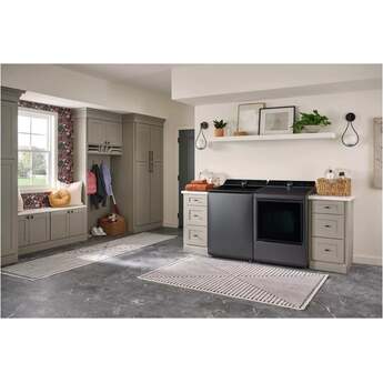 LG DLGX8601BE 27 Inch Top Load Gas Dryer Matte Black — thumbnail 4