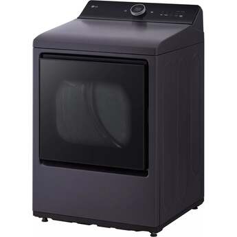LG DLGX8601BE 27 Inch Top Load Gas Dryer Matte Black — thumbnail 7